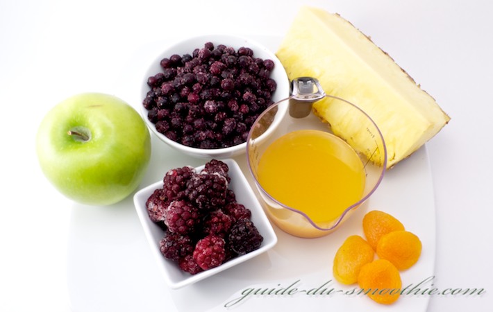 Smoothie Ananas mûre