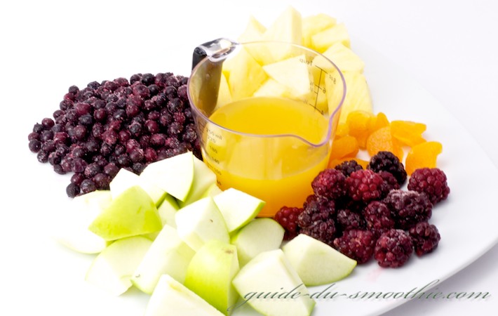 Smoothie Ananas mûre