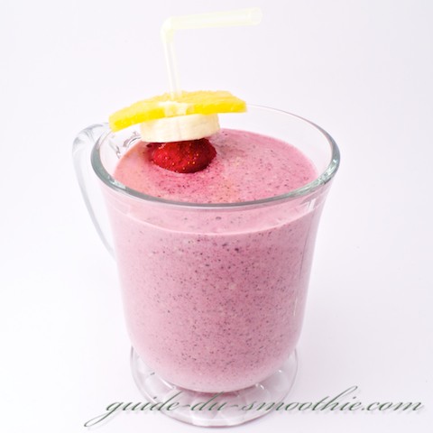 Smoothie Fraise protéine