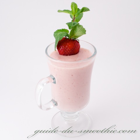 Smoothie Fraise menthe