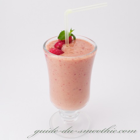 Smoothie Framboise pomme