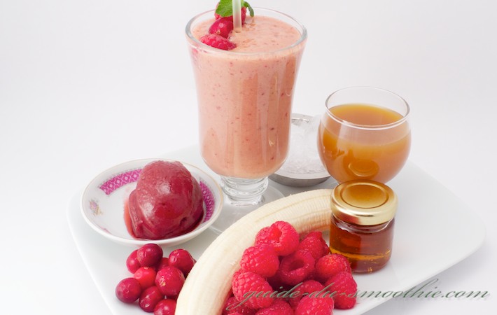Smoothie Framboise pomme