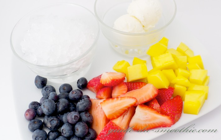Smoothie Mangue fraise
