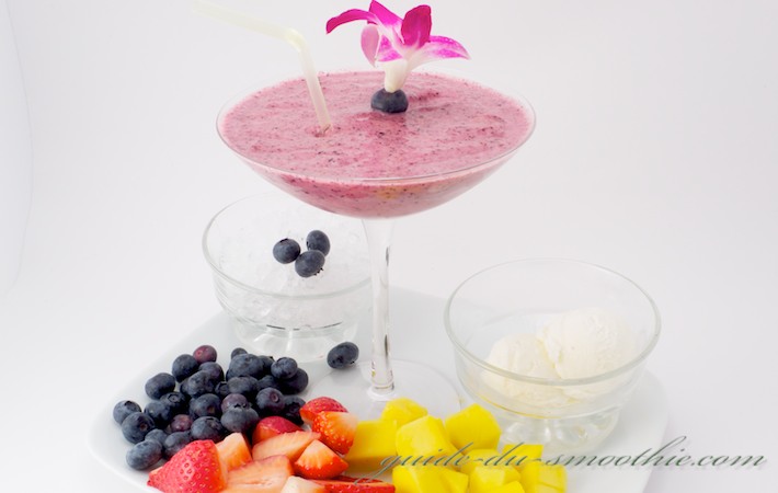Smoothie Mangue fraise